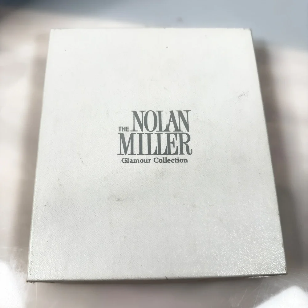 Nolan Miller Glamour Collection Gold Tone Omega Necklace 3 Slide Pendants Set